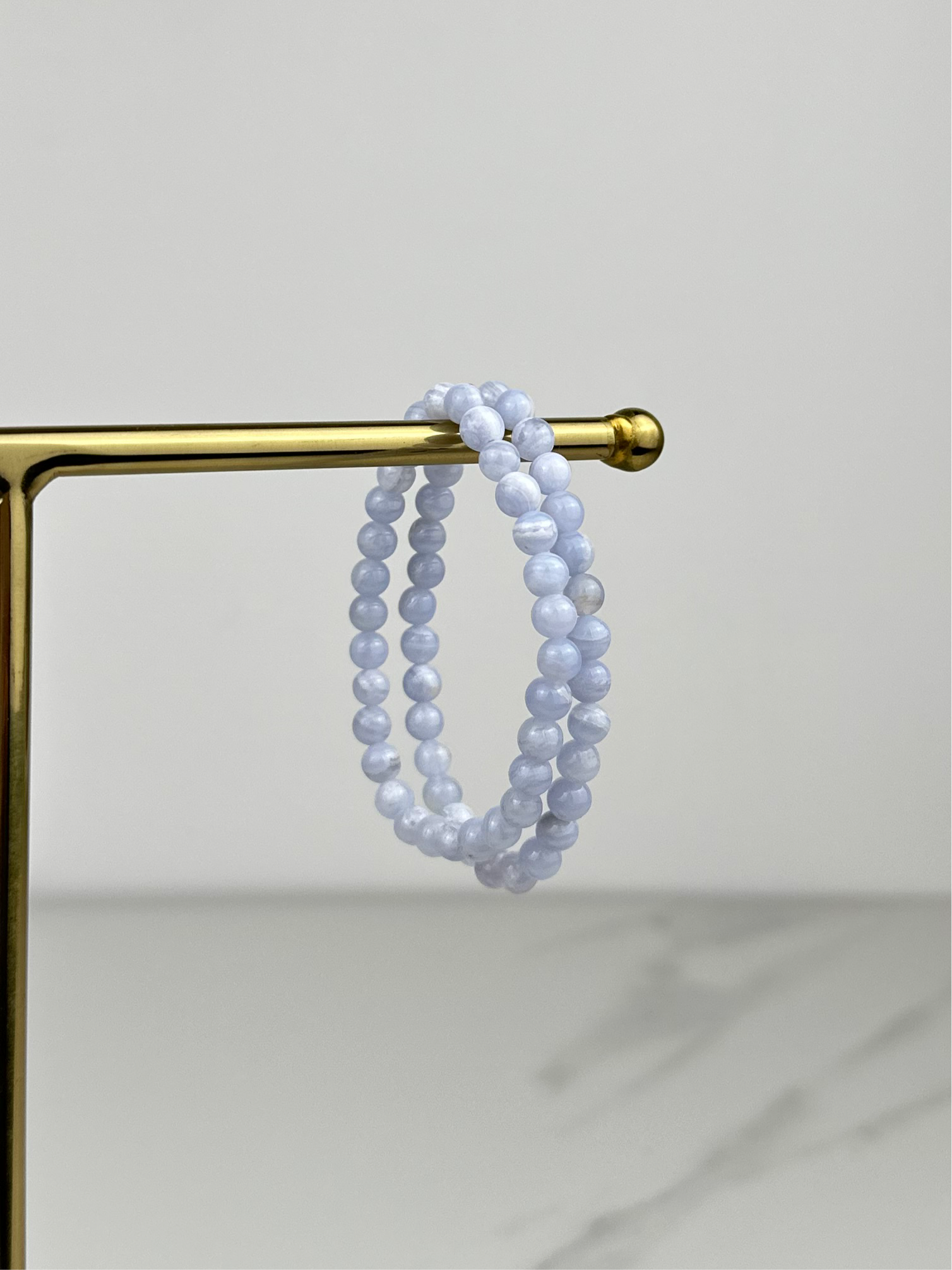 chalcedoon armband