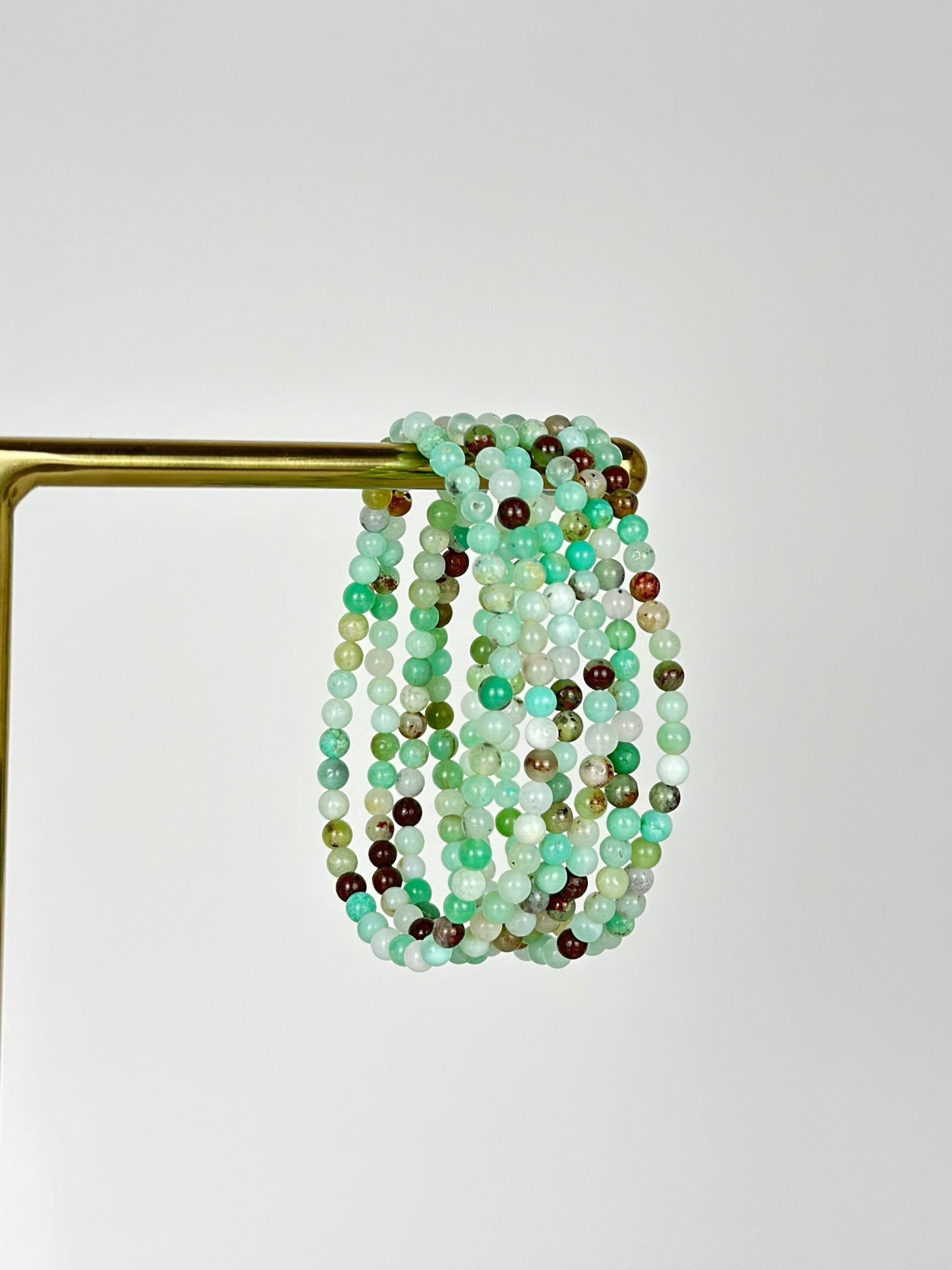 chrysopraas armband